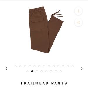 Trailhead pants in brown